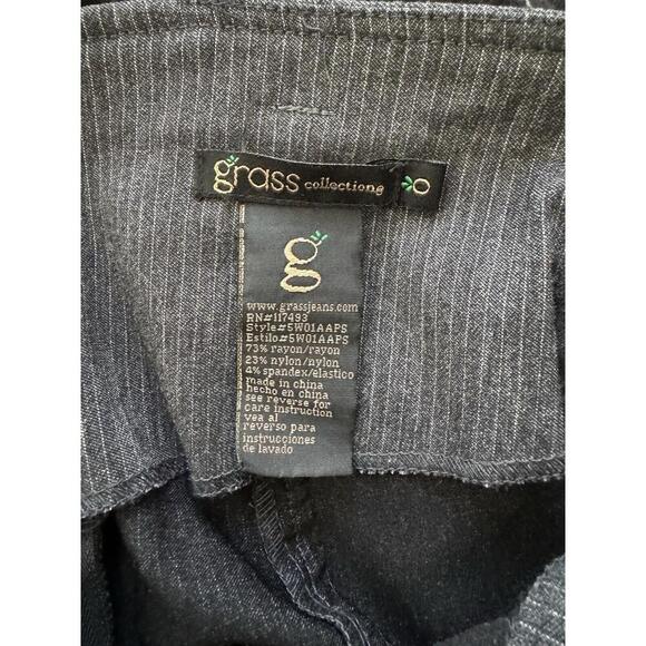 Pinstripe Pencil Skirt size 0 - Picture 3 of 3